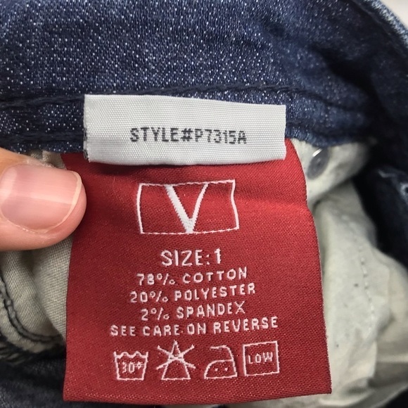 Vigold Button Flap Embroidered Pocket BootCut Jean👖 - Picture 9 of 10